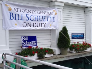 Bill Schuette Campaign signs MRLC